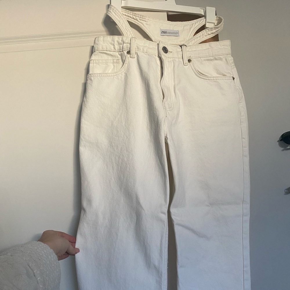 White thing jeans. Zara 8 - Picture 3 of 6